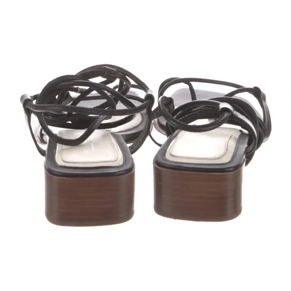 Rag and bone Cindy ankle tie sandal black
